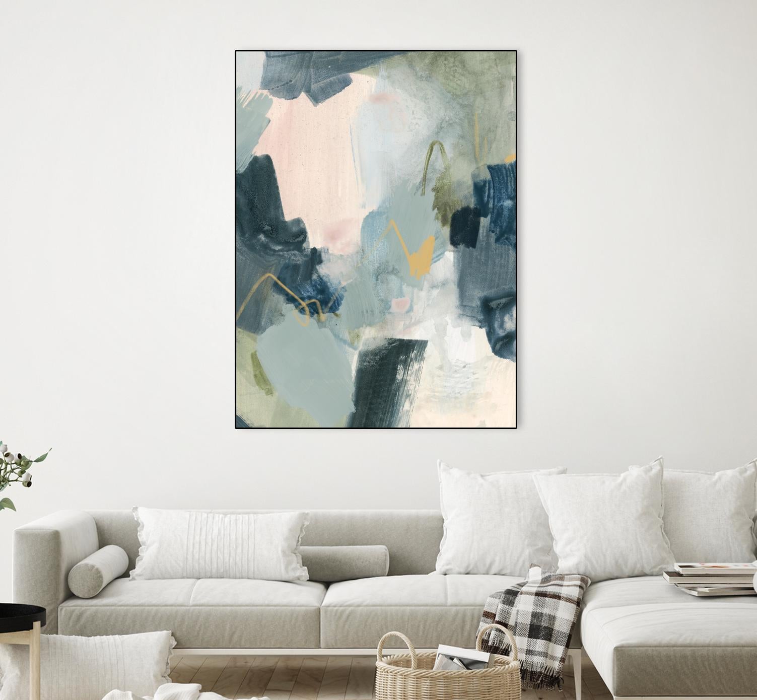Lago II by Victoria Barnes on GIANT ART - gold abstract abstract