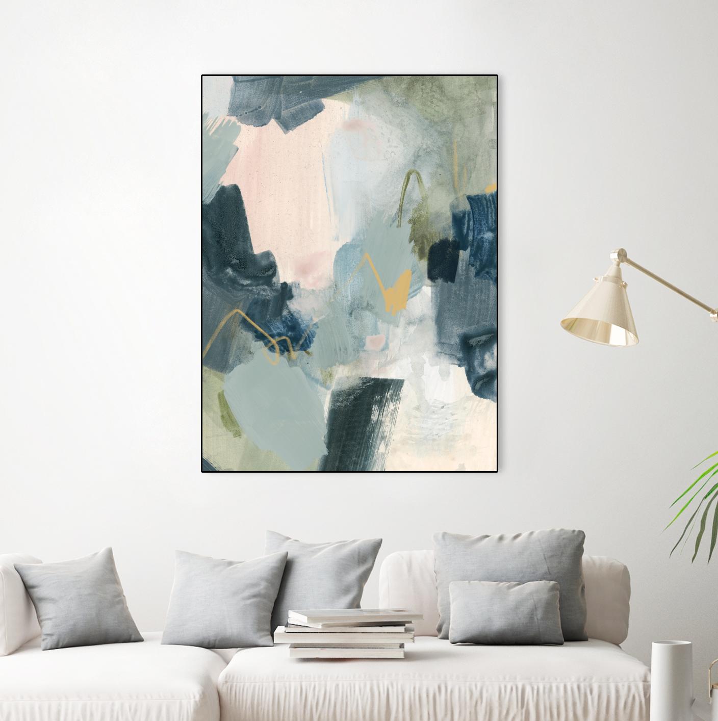 Lago II by Victoria Barnes on GIANT ART - gold abstract abstract