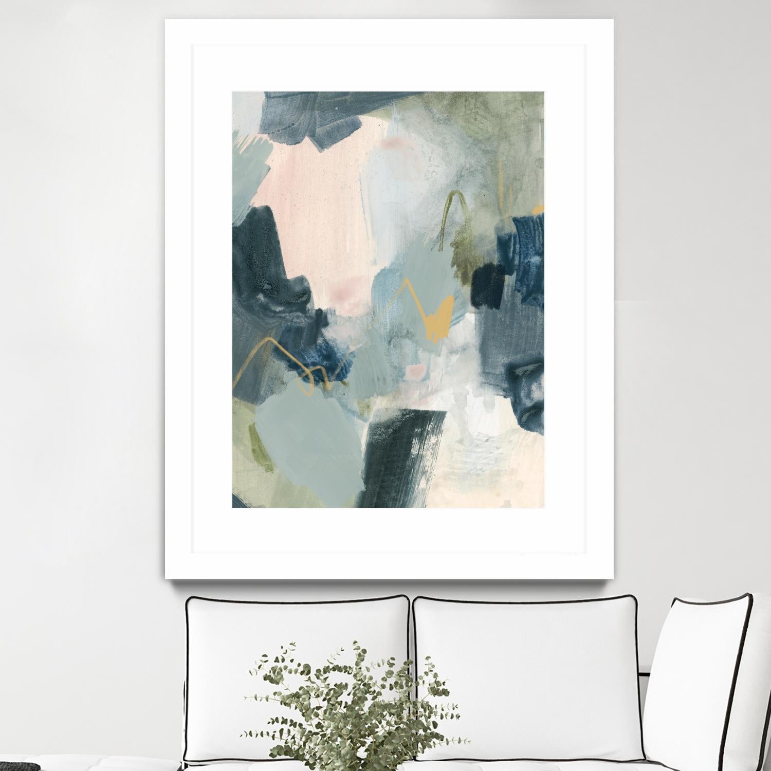 Lago II by Victoria Barnes on GIANT ART - gold abstract abstract