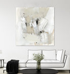Neutral Brushstrokes I by Victoria Barnes on GIANT ART - beige abstract abstract