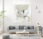 Neutral Brushstrokes I by Victoria Barnes on GIANT ART - beige abstract abstract