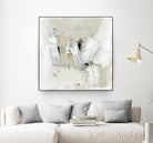 Neutral Brushstrokes I by Victoria Barnes on GIANT ART - beige abstract abstract