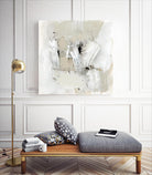 Neutral Brushstrokes I by Victoria Barnes on GIANT ART - beige abstract abstract