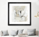 Neutral Brushstrokes I by Victoria Barnes on GIANT ART - beige abstract abstract