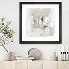 Neutral Brushstrokes I by Victoria Barnes on GIANT ART - beige abstract abstract