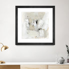 Neutral Brushstrokes I by Victoria Barnes on GIANT ART - beige abstract abstract