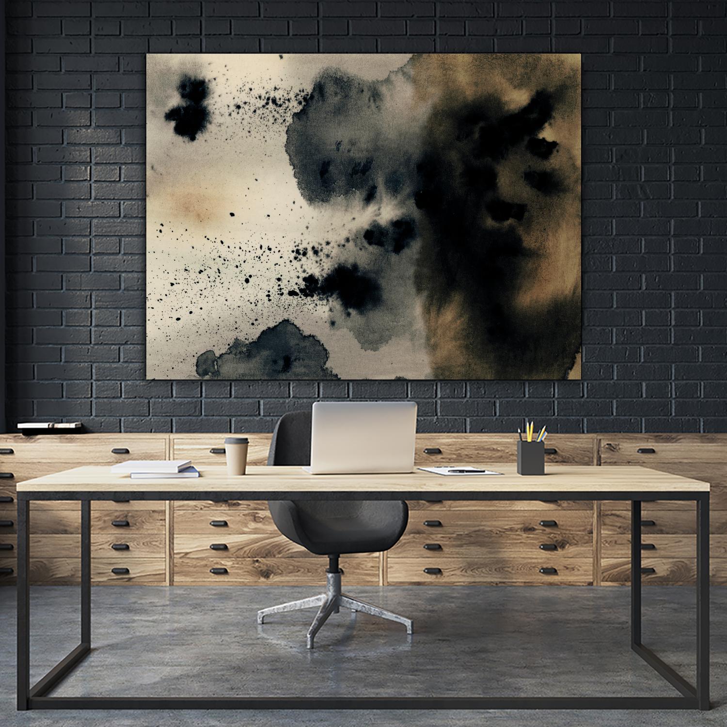 Ember II by Victoria Barnes on GIANT ART - beige abstract abstract