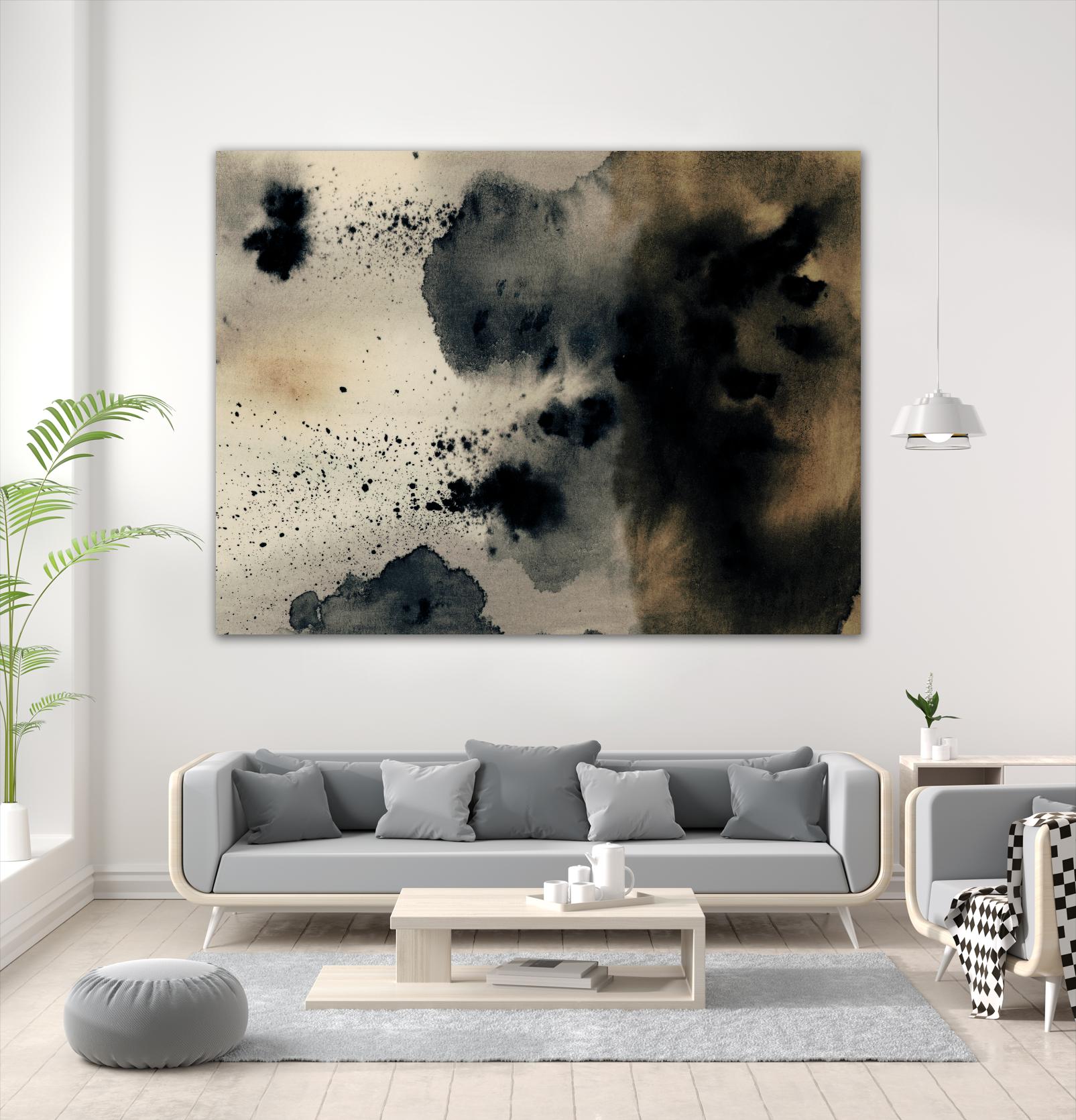 Ember II by Victoria Barnes on GIANT ART - beige abstract abstract