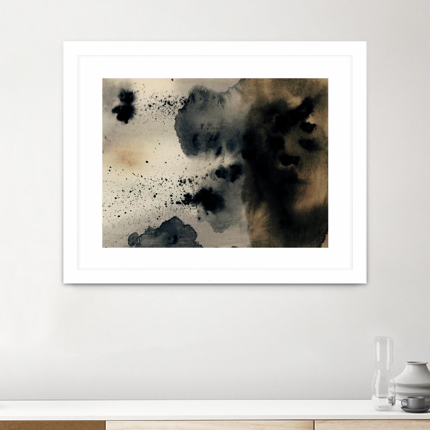 Ember II by Victoria Barnes on GIANT ART - beige abstract abstract