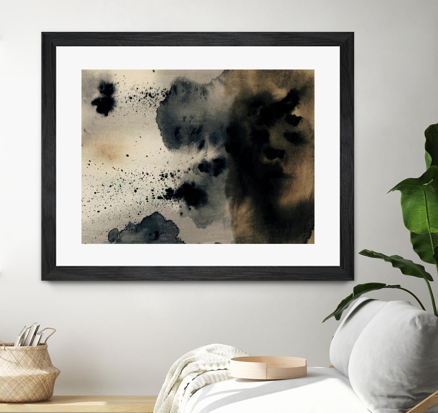 Ember II by Victoria Barnes on GIANT ART - beige abstract abstract