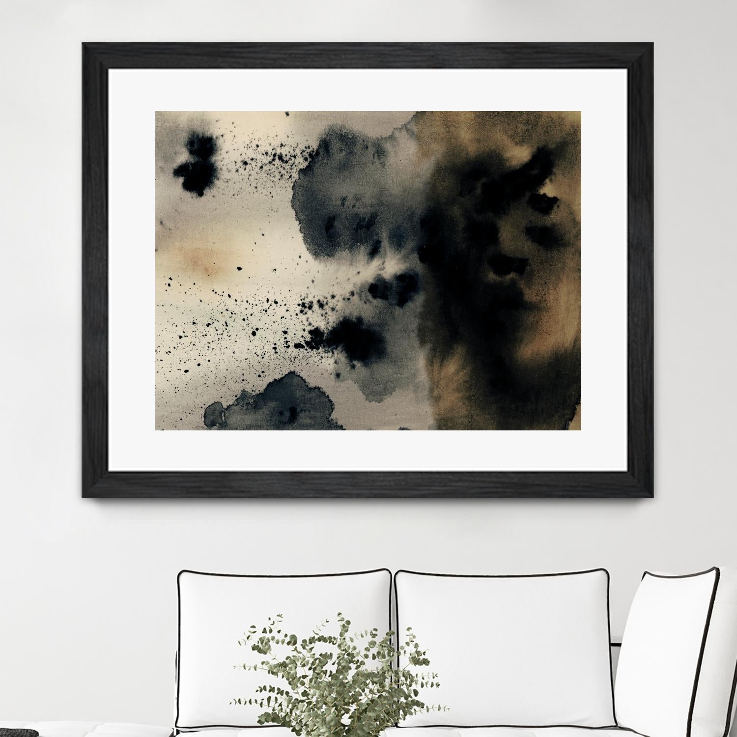 Ember II by Victoria Barnes on GIANT ART - beige abstract abstract