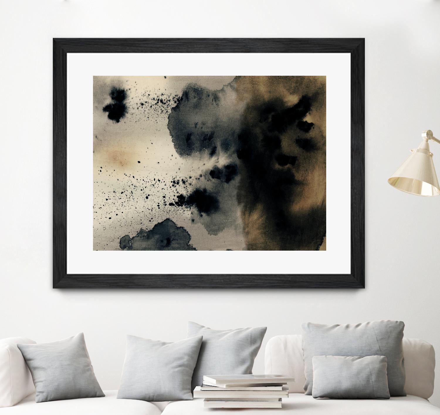 Ember II by Victoria Barnes on GIANT ART - beige abstract abstract