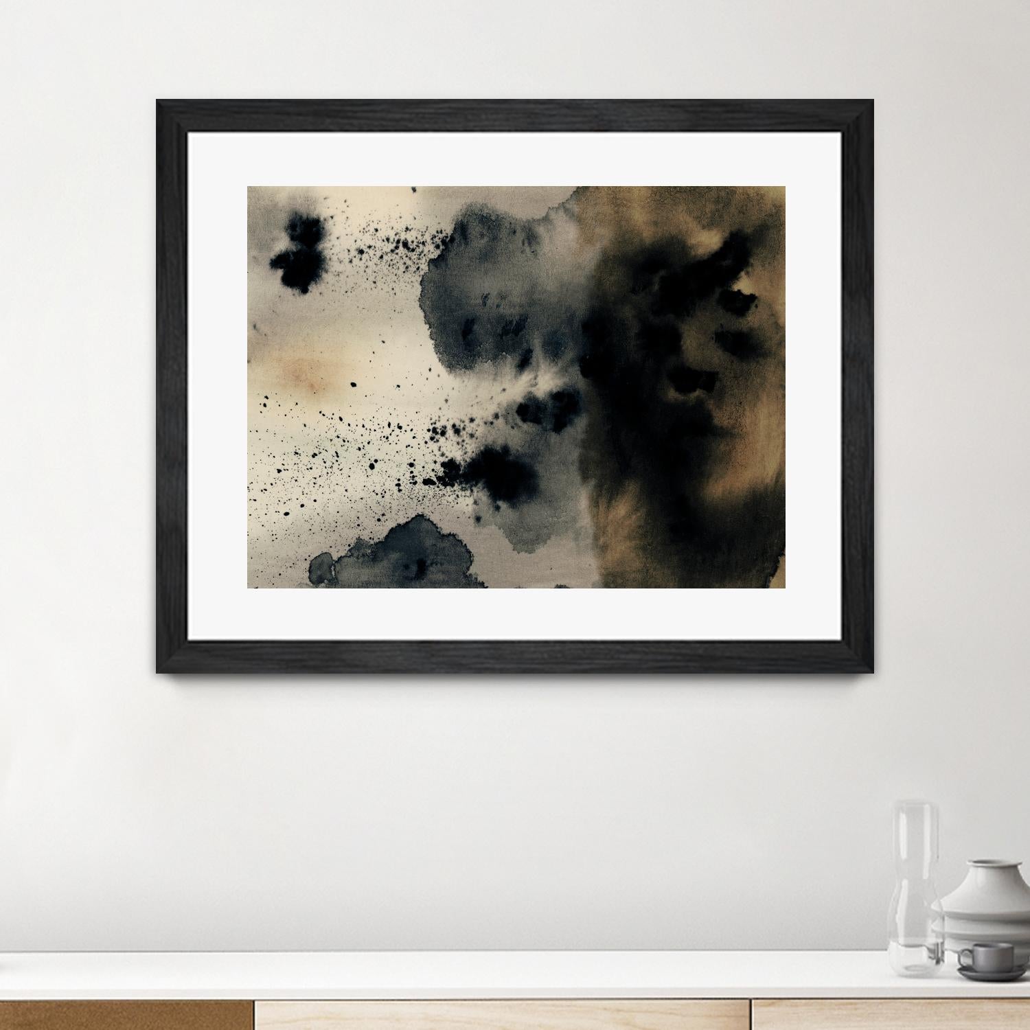 Ember II by Victoria Barnes on GIANT ART - beige abstract abstract