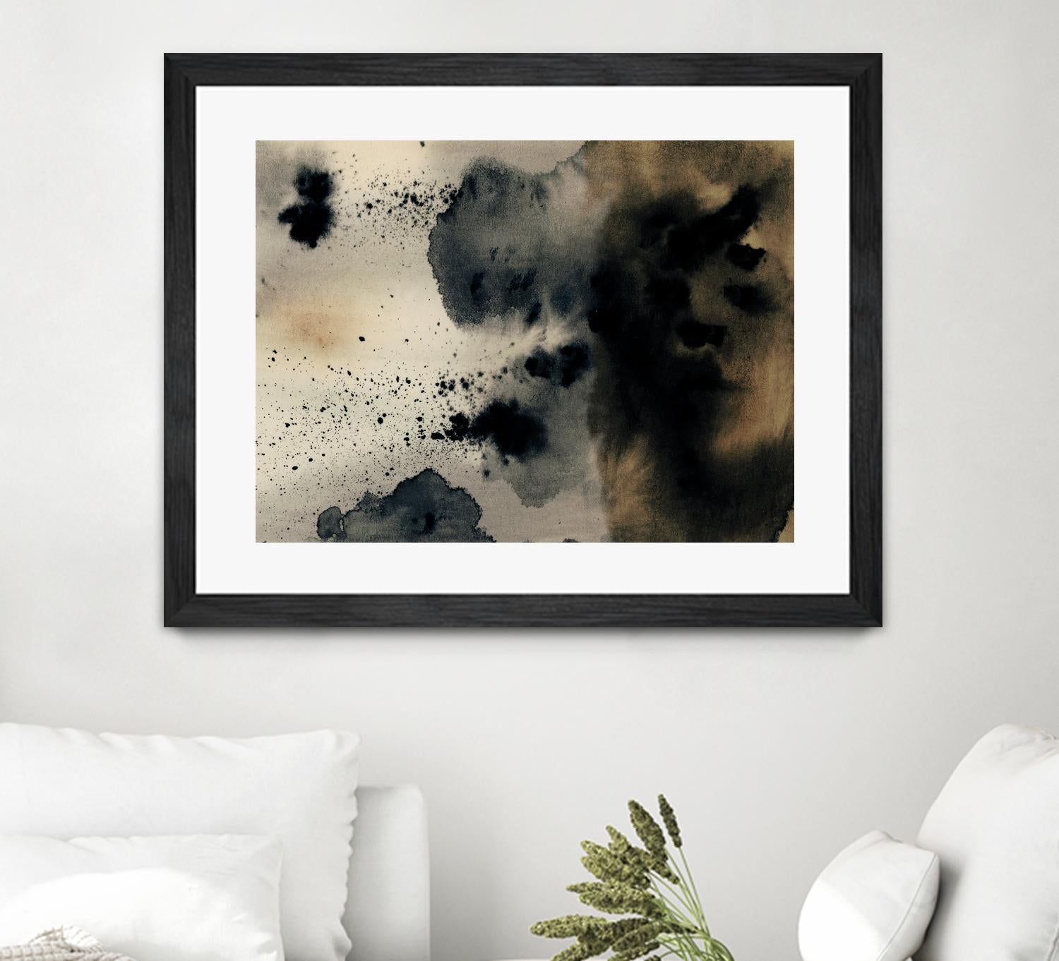 Ember II by Victoria Barnes on GIANT ART - beige abstract abstract