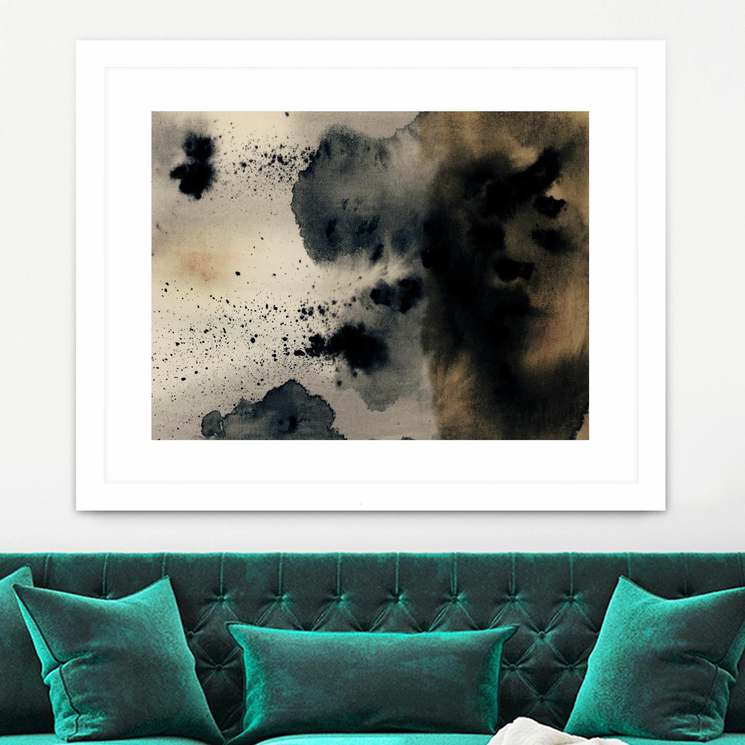 Ember II by Victoria Barnes on GIANT ART - beige abstract abstract