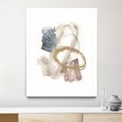 Golden Ring II by Jennifer Goldberger on GIANT ART - gold abstract abstract