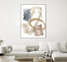Golden Ring II by Jennifer Goldberger on GIANT ART - gold abstract abstract