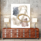 Golden Ring II by Jennifer Goldberger on GIANT ART - gold abstract abstract