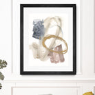 Golden Ring II by Jennifer Goldberger on GIANT ART - gold abstract abstract