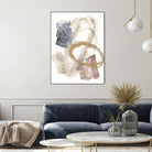 Golden Ring II by Jennifer Goldberger on GIANT ART - gold abstract abstract