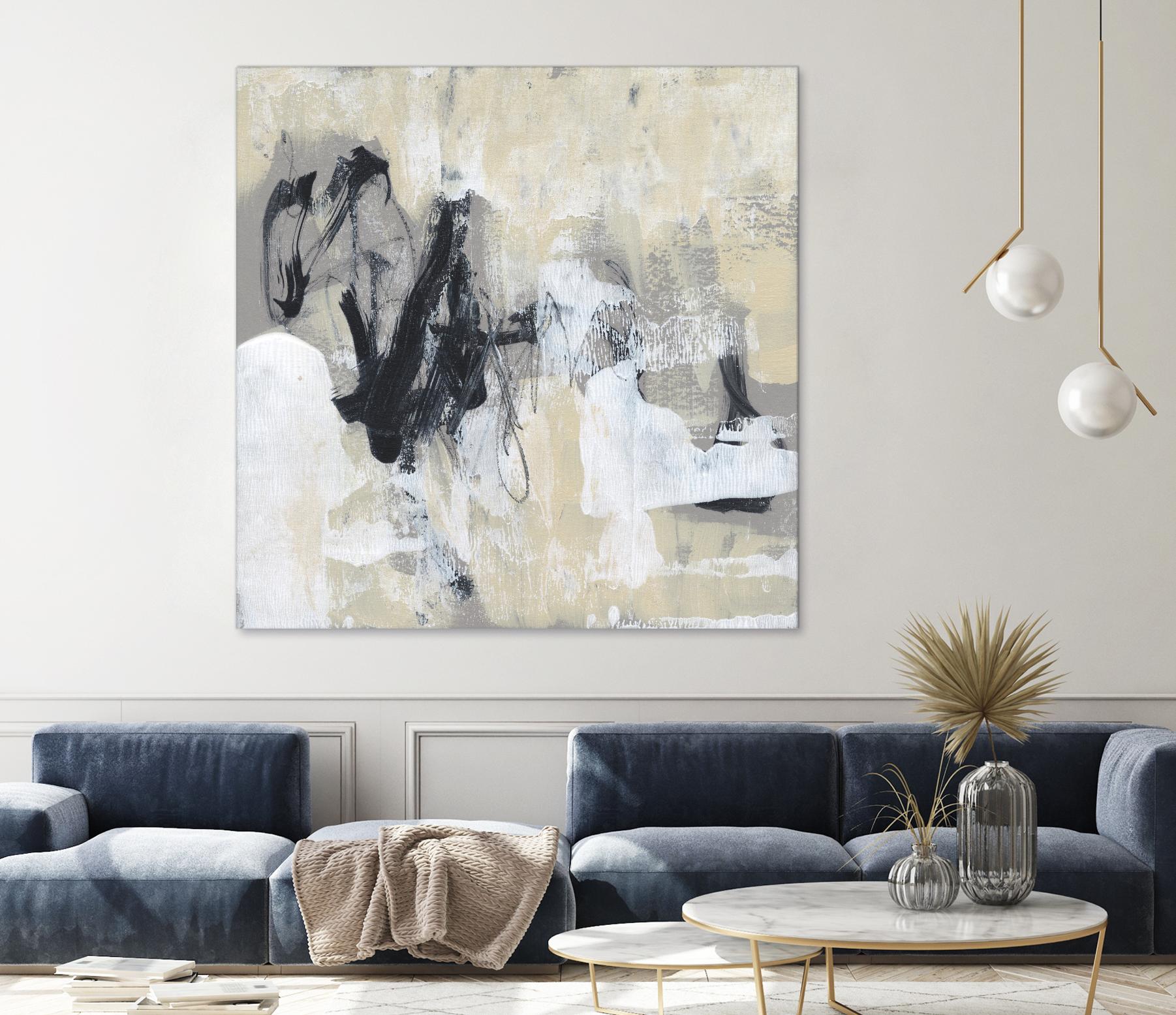Neutral Exercise I by Jennifer Goldberger on GIANT ART - white abstract abstract