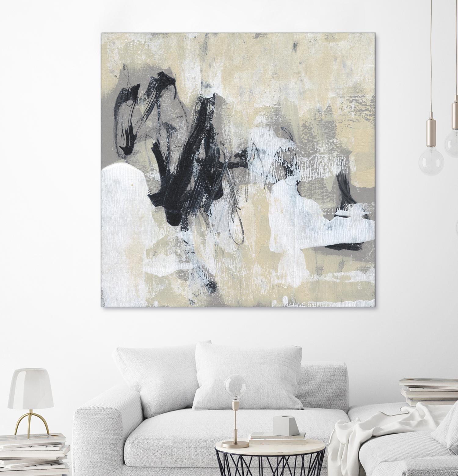 Neutral Exercise I by Jennifer Goldberger on GIANT ART - white abstract abstract