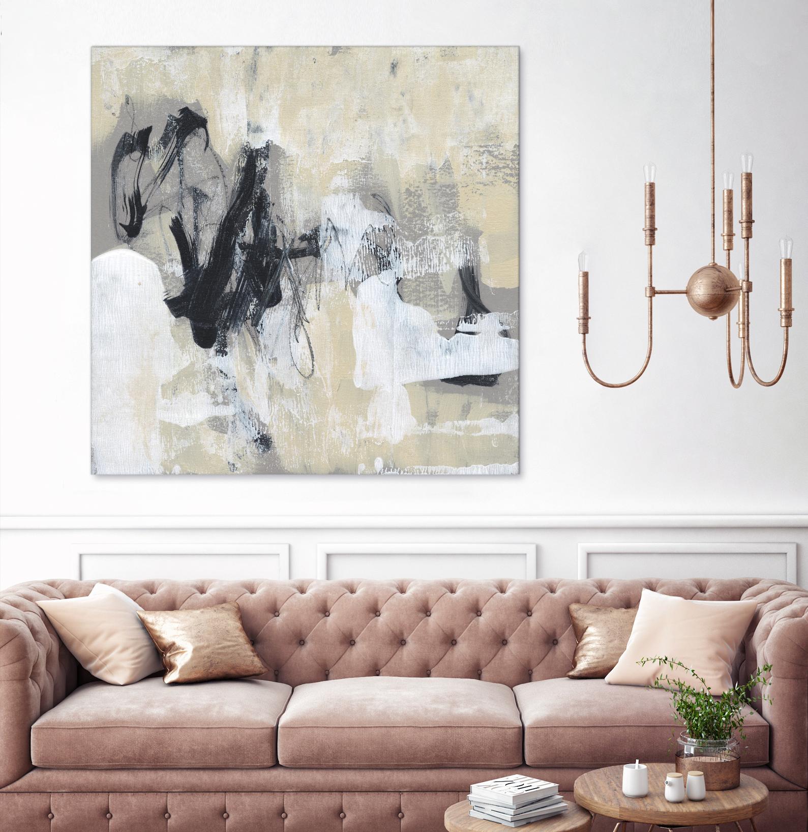 Neutral Exercise I by Jennifer Goldberger on GIANT ART - white abstract abstract