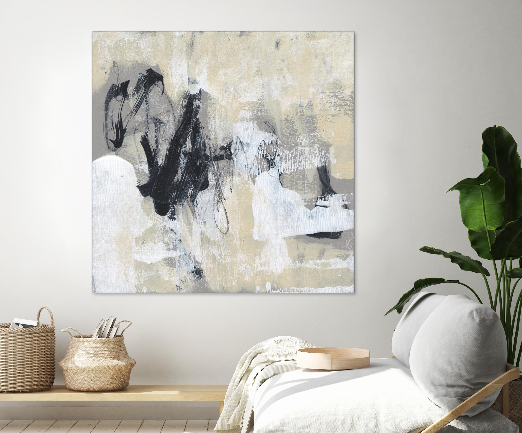 Neutral Exercise I by Jennifer Goldberger on GIANT ART - white abstract abstract