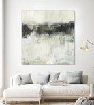 Neutral Horizon Line I by Jennifer Goldberger on GIANT ART - beige abstract abstract