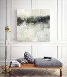 Neutral Horizon Line I by Jennifer Goldberger on GIANT ART - beige abstract abstract