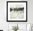 Neutral Horizon Line I by Jennifer Goldberger on GIANT ART - beige abstract abstract