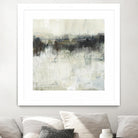Neutral Horizon Line I by Jennifer Goldberger on GIANT ART - beige abstract abstract