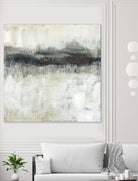 Neutral Horizon Line II by Jennifer Goldberger on GIANT ART - beige abstract abstract