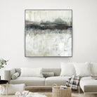 Neutral Horizon Line II by Jennifer Goldberger on GIANT ART - beige abstract abstract