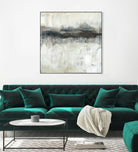 Neutral Horizon Line II by Jennifer Goldberger on GIANT ART - beige abstract abstract