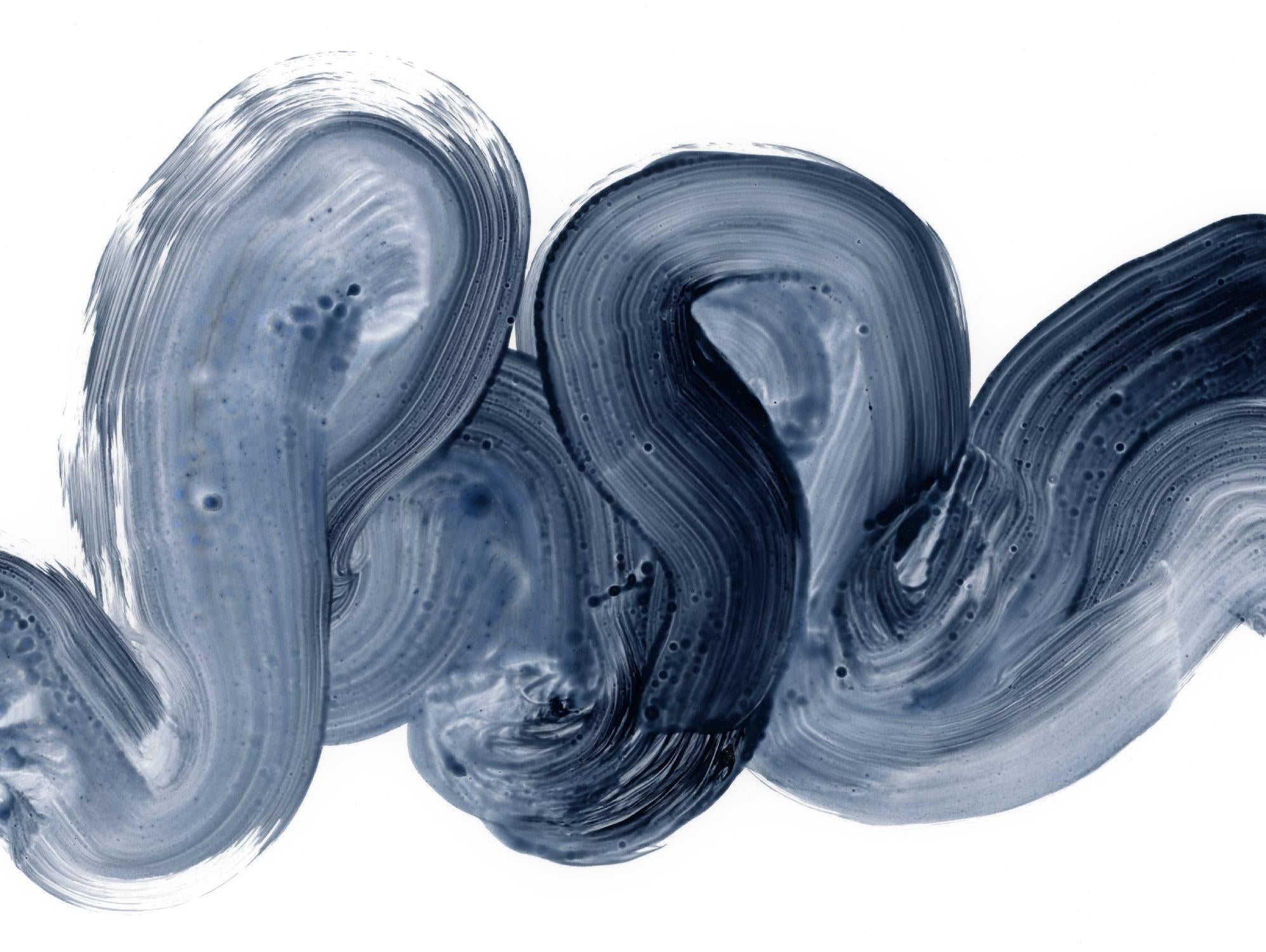 Offshore I by Victoria Barnes on GIANT ART - blue abstract abstract