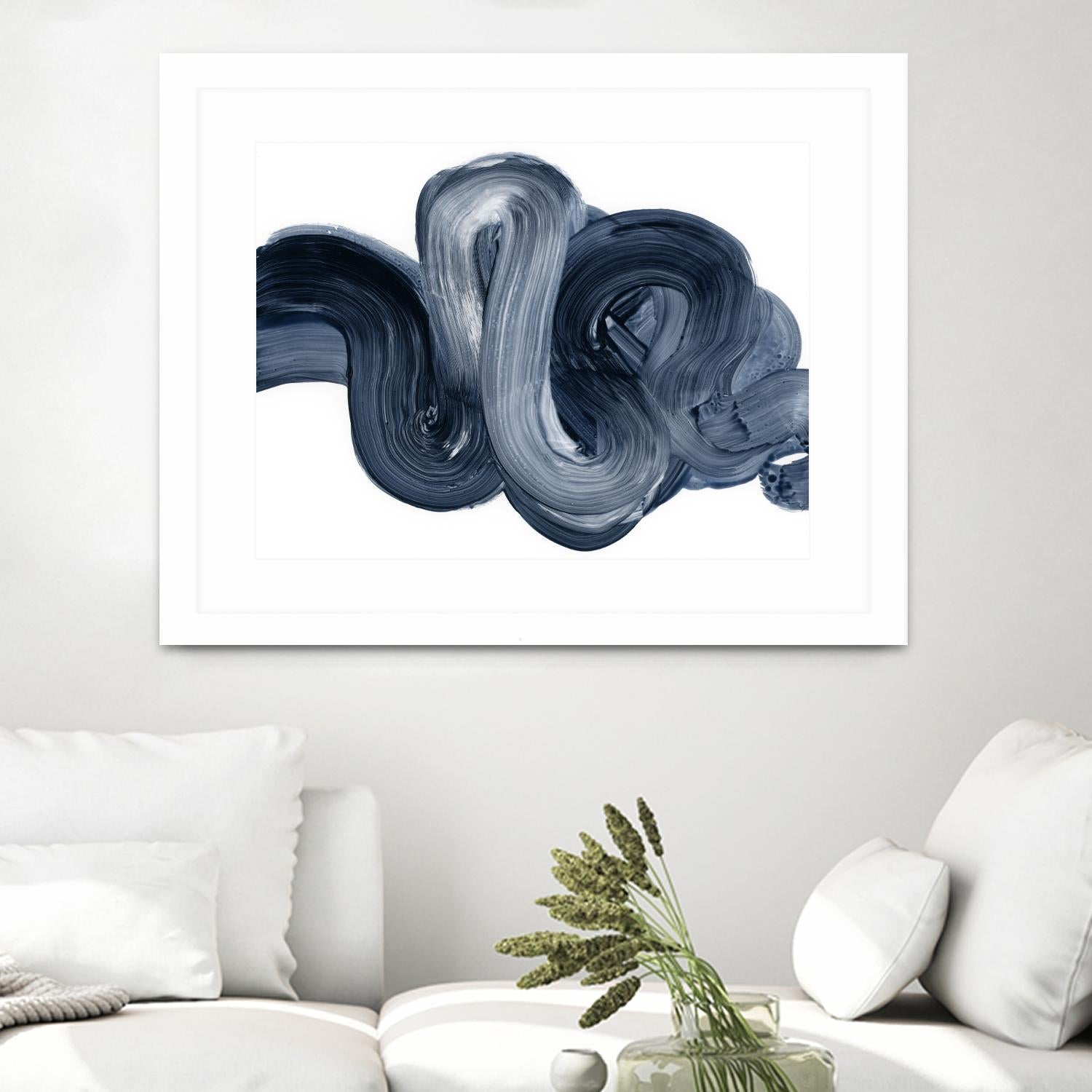 Offshore II by Victoria Barnes on GIANT ART - grey abstract abstract