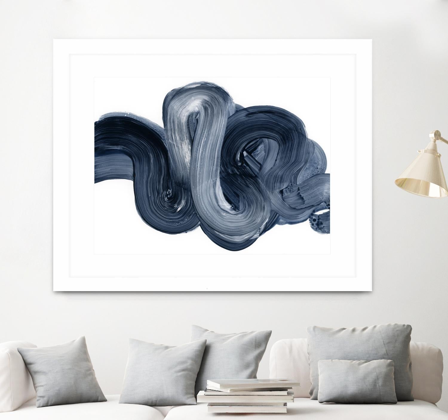 Offshore II by Victoria Barnes on GIANT ART - grey abstract abstract