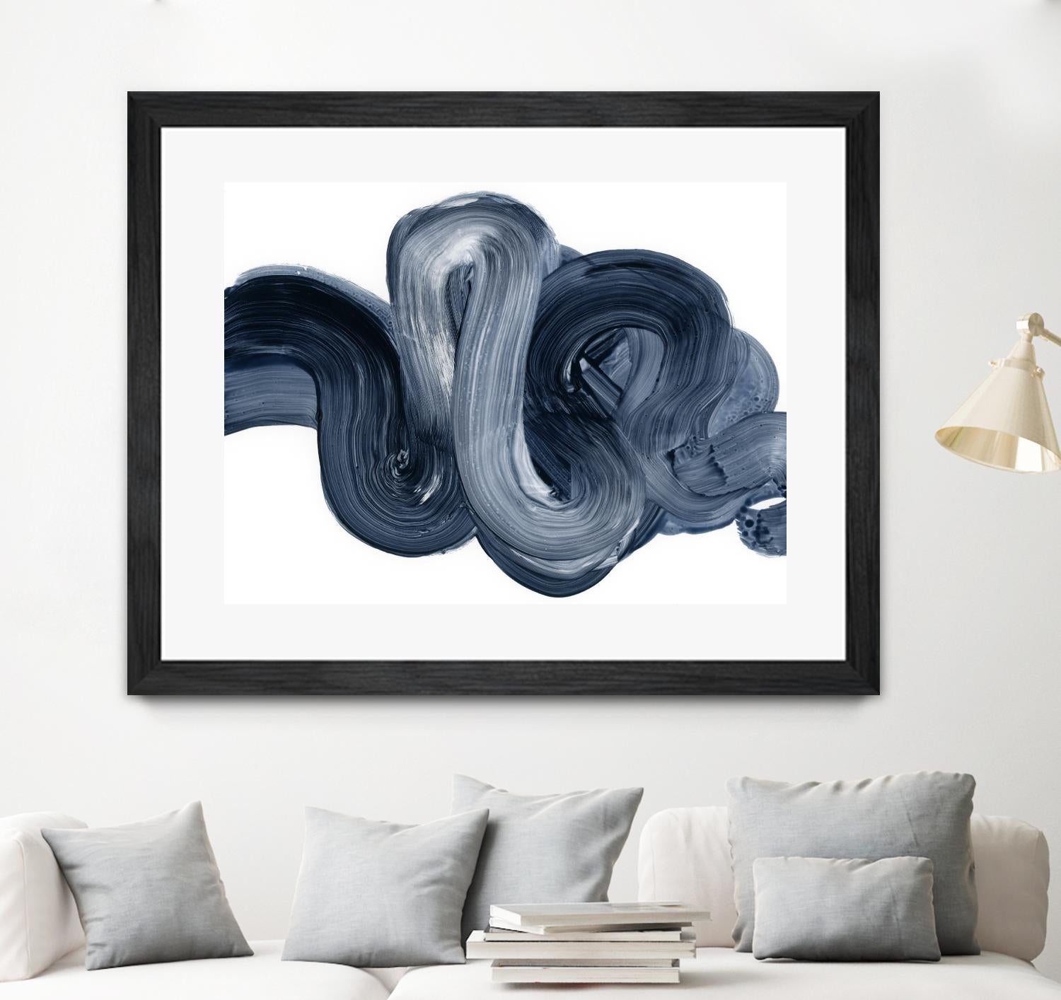 Offshore II by Victoria Barnes on GIANT ART - grey abstract abstract