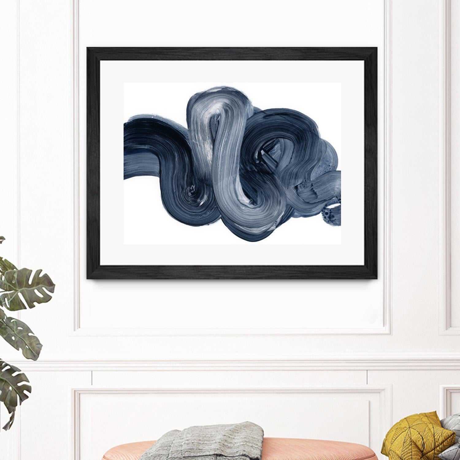 Offshore II by Victoria Barnes on GIANT ART - grey abstract abstract