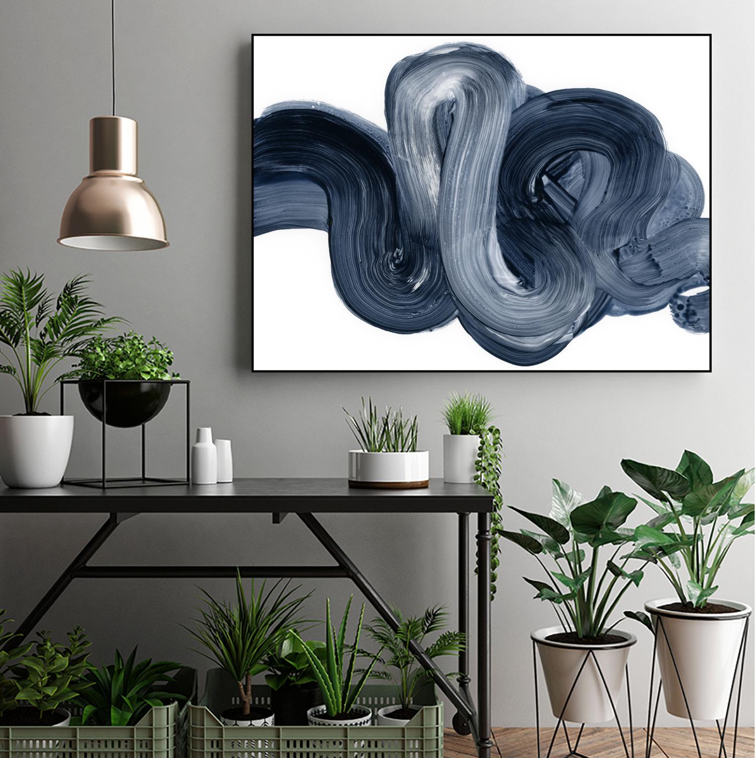 Offshore II by Victoria Barnes on GIANT ART - grey abstract abstract