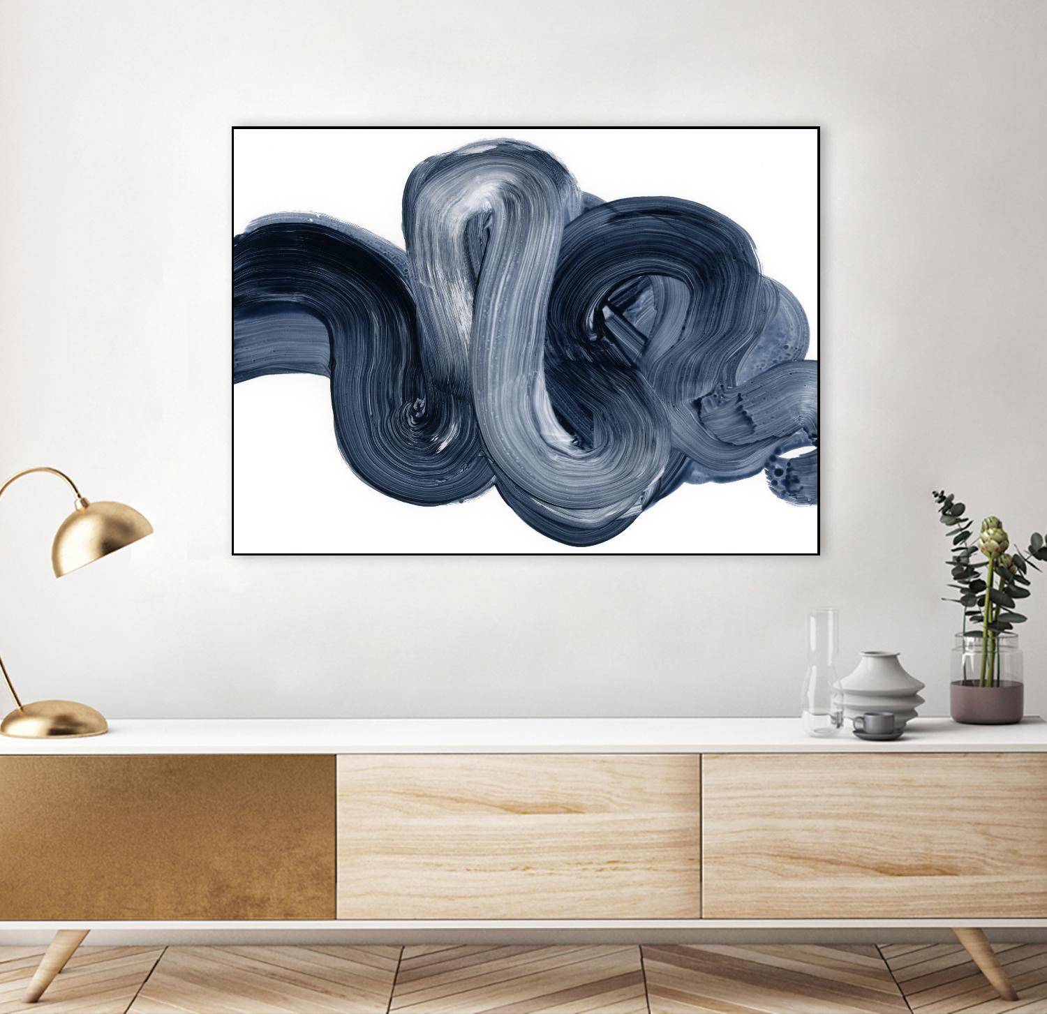 Offshore II by Victoria Barnes on GIANT ART - grey abstract abstract