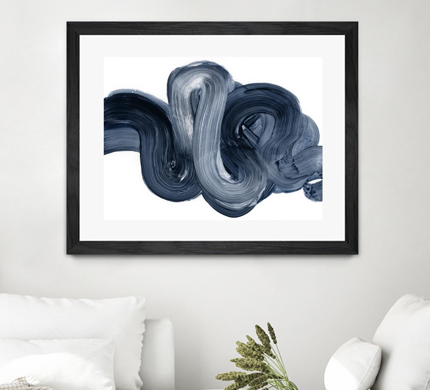 Offshore II by Victoria Barnes on GIANT ART - grey abstract abstract