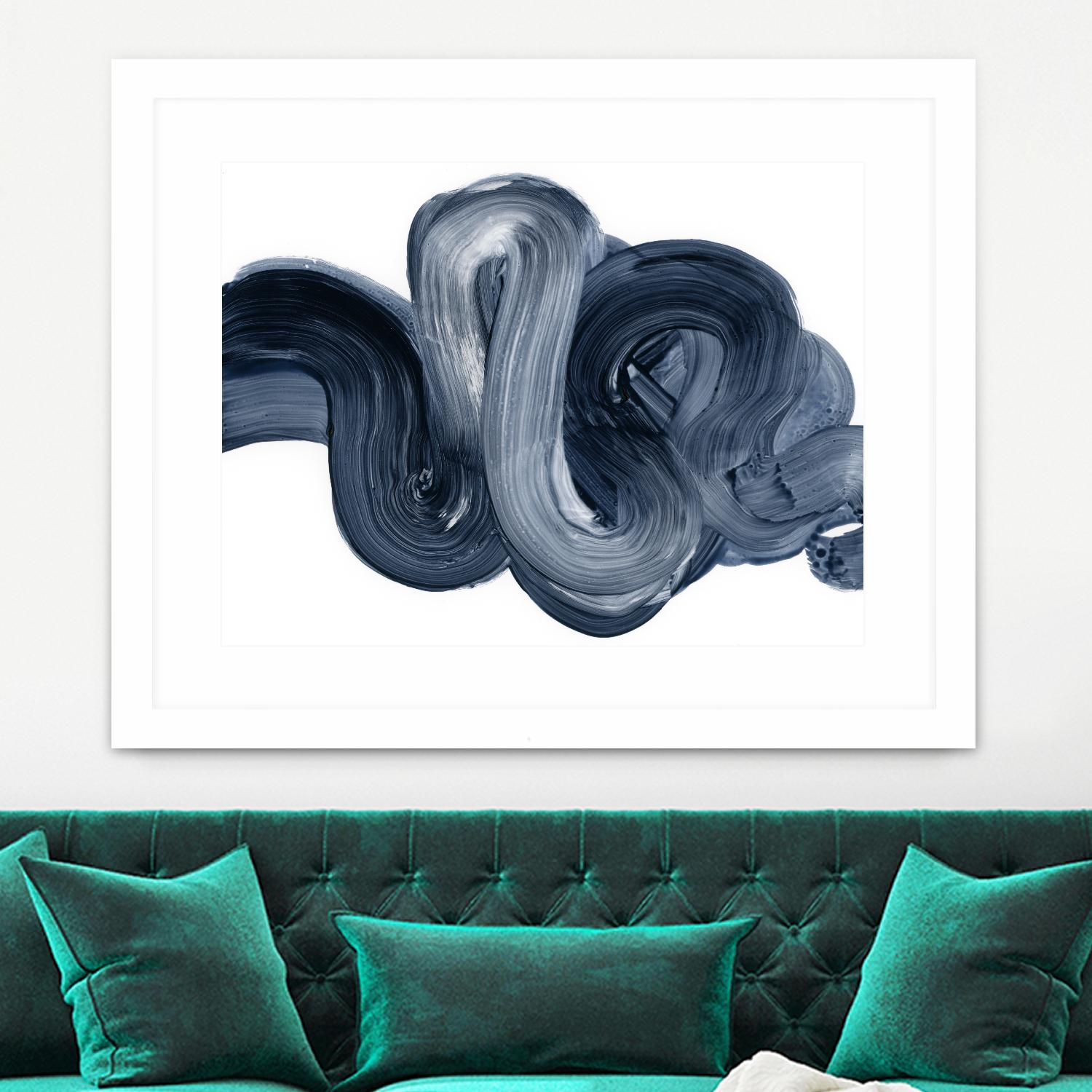 Offshore II by Victoria Barnes on GIANT ART - grey abstract abstract