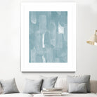 Smoke Stack I by Grace Popp on GIANT ART - blue abstract abstract