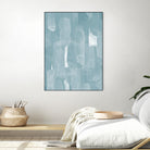 Smoke Stack I by Grace Popp on GIANT ART - blue abstract abstract