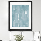 Smoke Stack I by Grace Popp on GIANT ART - blue abstract abstract