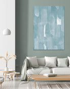 Smoke Stack I by Grace Popp on GIANT ART - blue abstract abstract