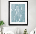 Smoke Stack II by Grace Popp on GIANT ART - blue abstract