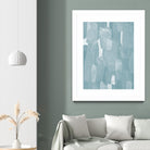 Smoke Stack II by Grace Popp on GIANT ART - blue abstract